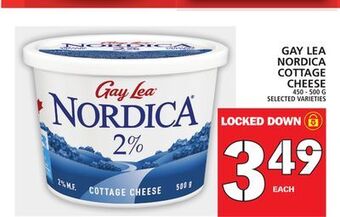 Food Basics Gay lea nordica cottage cheese offer