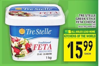Food Basics Tre stelle greek style feta cheese offer