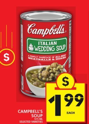 Food Basics Campbell's soup offer