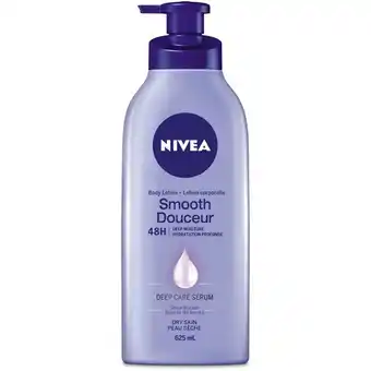 Giant Tiger Nivea body lotion offer