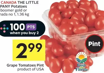 Foodland Grape tomatoes offer
