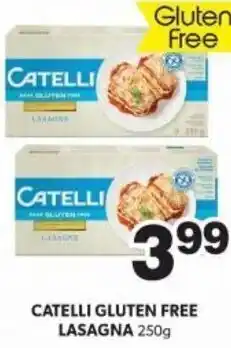 Colemans Catelli Gluten Free Lasagna 250g offer