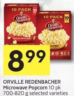 Foodland Orville redenbacher microwave popcorn offer