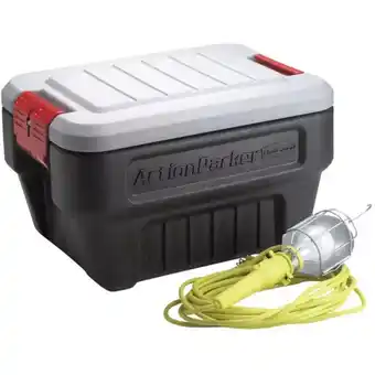 Canadian Tire Rubbermaid lockable storage containers offer