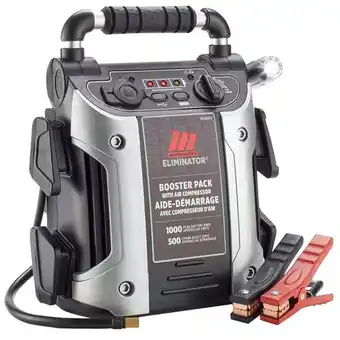 Canadian Tire 1000a booster pack with air compressor offer