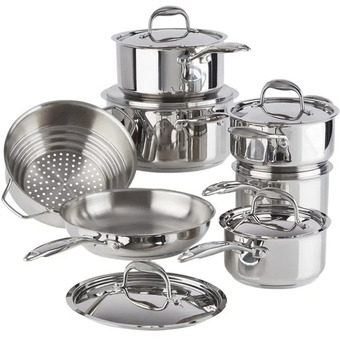 Canadian Tire Paderno canadian signature stainless-steel 13-pc cookset offer