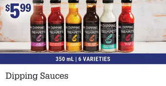 M & M Food Market Dipping sauces offer