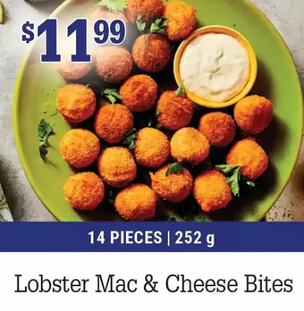 M & M Food Market Lobster mac & cheese bites offer