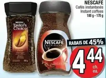 Jean Coutu Nescafe 100g -170g offer