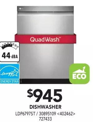 RONA Dishwasher offer