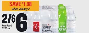 Independent Grocer Pc® natural spring water, 24x500 ml offer