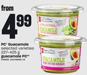 Independent Grocer Pc® guacamole, 227-425 g offer