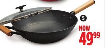 Canadian Tire Paderno 32cm cast-iron wok offer