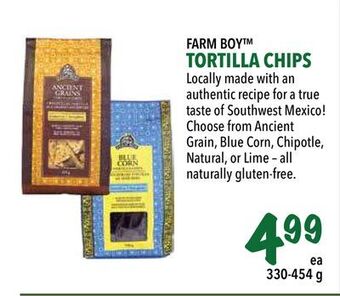 Farm Boy Farm boy™ tortilla chips offer