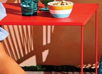 Walmart Mainstays square side table offer