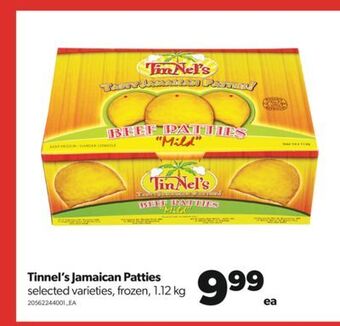 Real Canadian Superstore Tinnel's jamaican patties, 1.12 kg offer