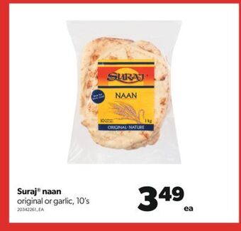 Real Canadian Superstore Suraj® naan, 10's offer