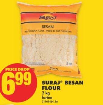 No Frills Suraj® besan flour, 2 kg offer
