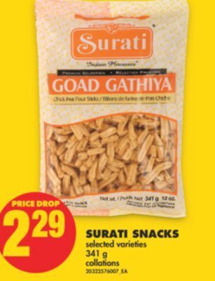 No Frills Surati snacks, 341 g offer