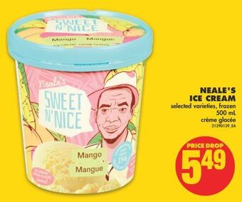 No Frills Neale's ice cream, 500 ml offer