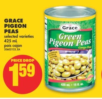No Frills Grace pigeon peas, 425 ml offer
