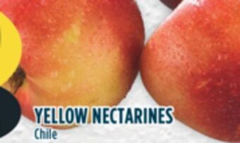 Marché Adonis Yellow nectarines offer