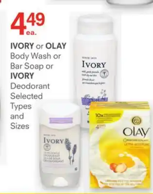 IDA Pharmacy Ivory or olay, ivory offer
