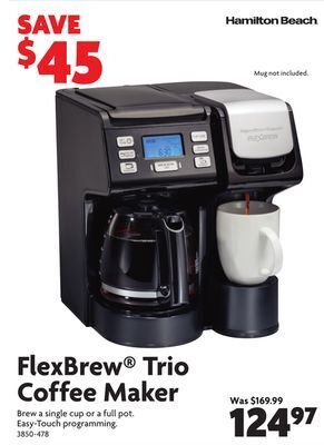 Home Hardware Flexbrew® trio coffee maker offer