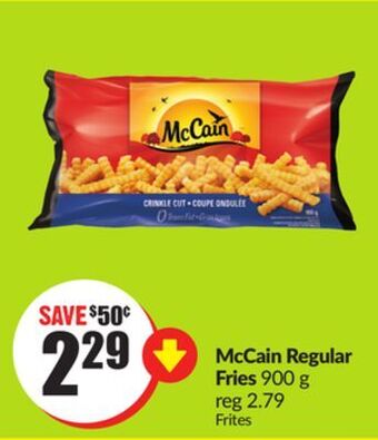 Chalo FreshCo Mccain regular fries 900 g offer