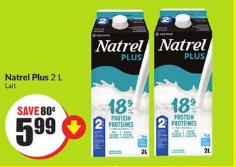FreshCo Natrel plus 2 l offer