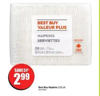 Chalo FreshCo Best buy napkins 250 pk offer