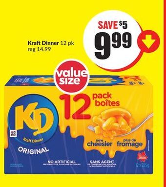 Chalo FreshCo Kraft dinner 12 pk offer