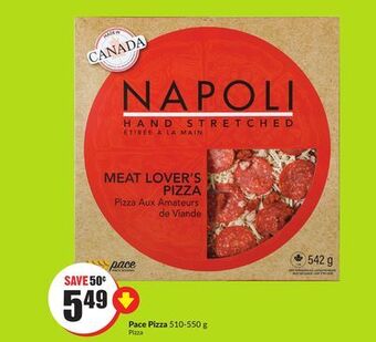 FreshCo Pace pizza 510-550 g offer