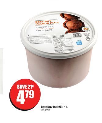 FreshCo Best buy ice milk 4 l offer