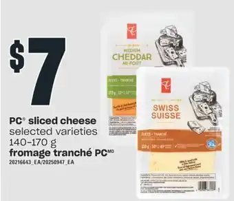 Valu-mart Fromage tranché pc, 140-170 g offer