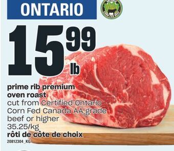 Valu-mart Rôti de côte de choix offer