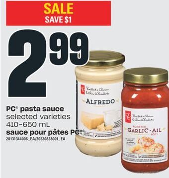 Valu-mart Sauce pour pâtes pc, 410-650 ml offer