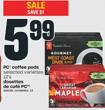 Valu-mart Dosettes de café pc, 12's offer