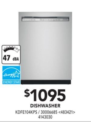 RONA Kitchenaid dishwasher offer