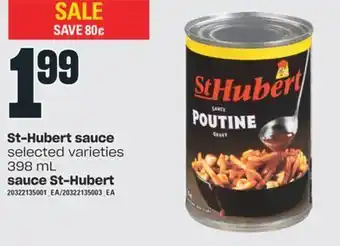 Valu-mart Sauce st-hubert, 398 ml offer