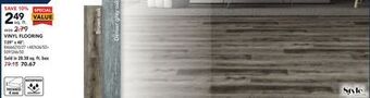 RONA Style selections vinyl flooring 7.09" x 48" offer