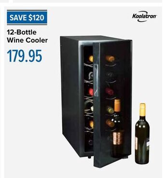 Linen Chest 12-bottle wine cooler offer