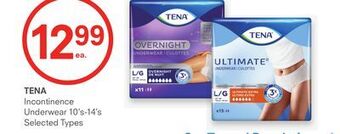Remedy's RX Tena incontinence underwear offer
