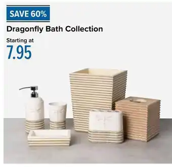 Linen Chest Dragonfly bath collection offer