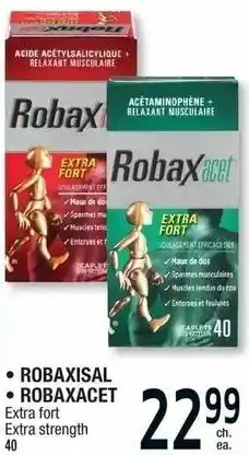 Jean Coutu Robaxisal, Robaxacet Extra Strength offer