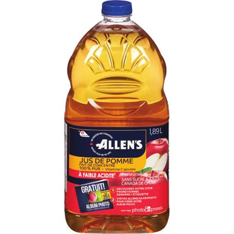FreshCo Allen's apple juice, oasis or arizona iced tea drink boxes offer