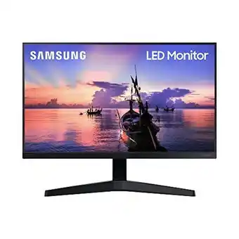 Samsung t350 series 22-inch fhd 1080p computer monitor, 75hz, ips panel, hdmi, vga (d-sub), 3-sided border-less, freesync (lf