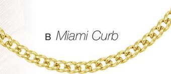 Charm Diamond 10k yellow gold 22" miami curb offer