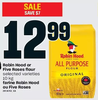 Independent Grocer Robin hood or five roses flour offer