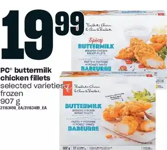 Zehrs Markets Pc buttermilk chicken fillets offer